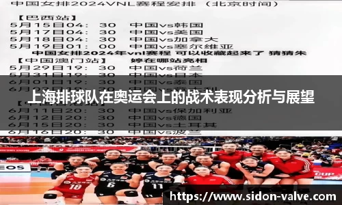 上海排球队在奥运会上的战术表现分析与展望